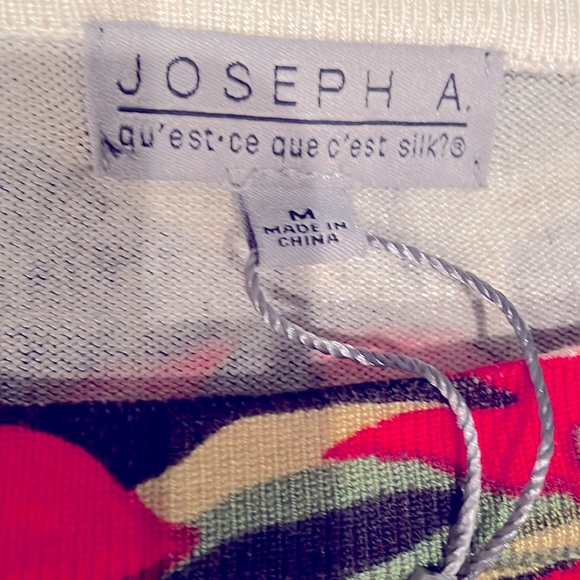 NWT Joseph A. Sweater,M - Picture 7 of 8